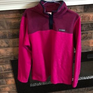 Columbia 1/4 zip sweatshirt